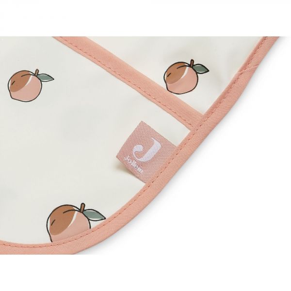 Bavoir manches longues imperméable Peach