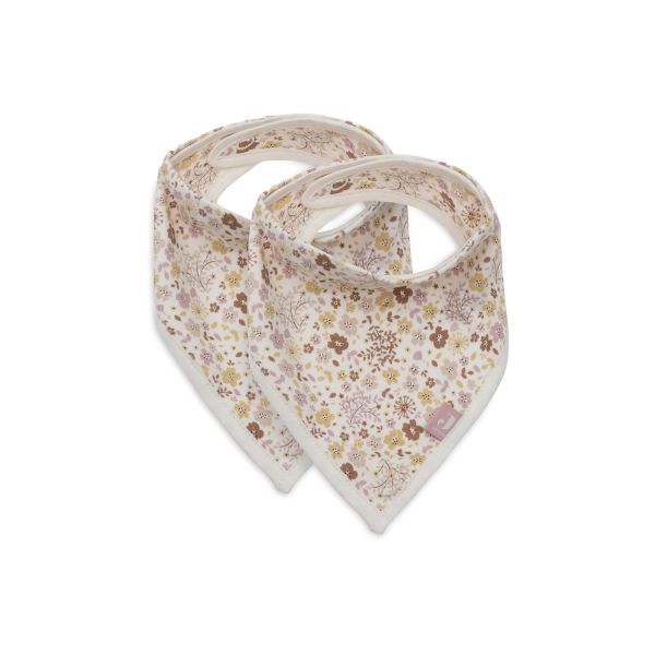 Lot de 2 bavoirs bandana Flower Fairies