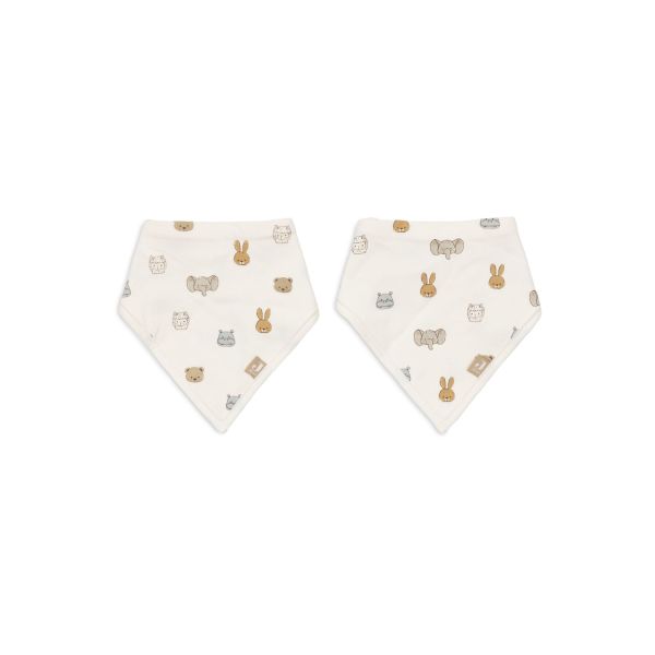 Lot de 2 bavoirs bandana Jollies