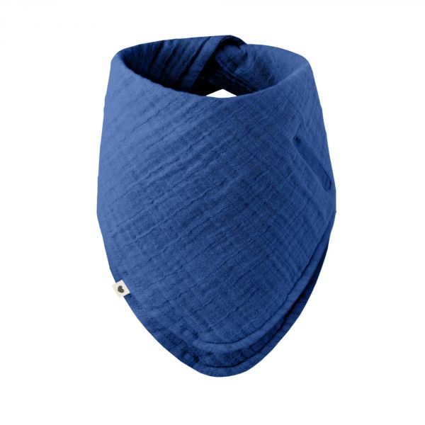 Bavoir bandana Cornflower