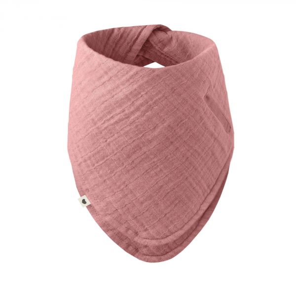 Bavoir bandana Dusty Pink