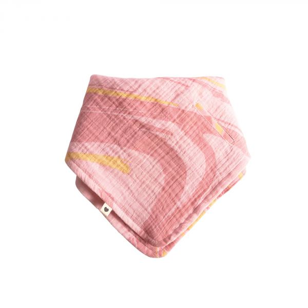 Bavoir bandana Tie Dye Morning Sunset