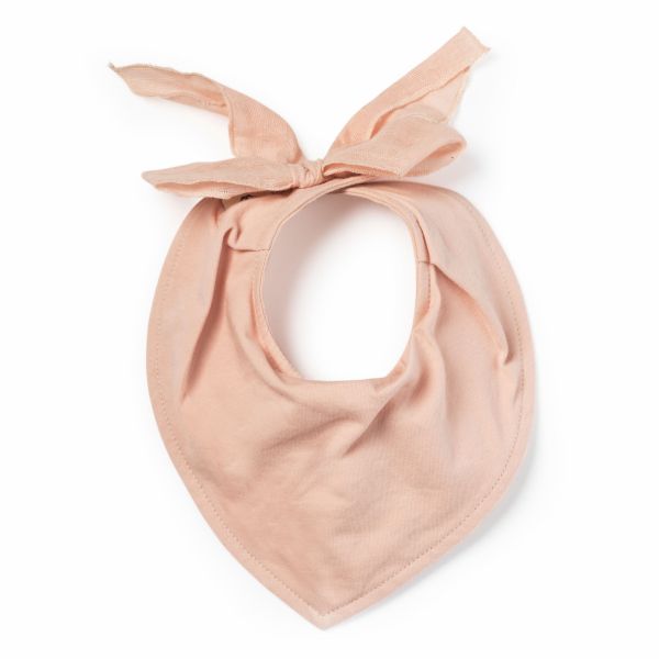 Bavoir bandana Powder Pink