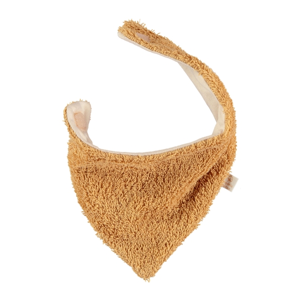 Bavoir bandana So cute coton bio caramel