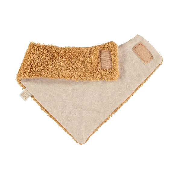 Bavoir bandana So cute coton bio caramel