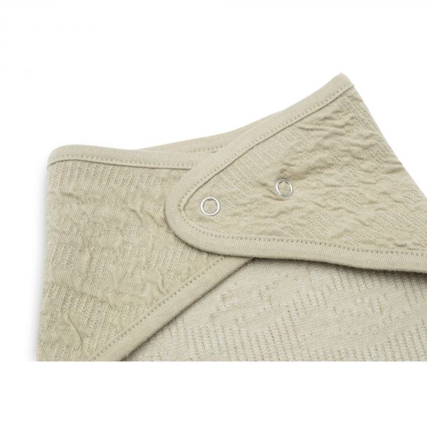 Lot de 2 bavoirs bandana Soft Waves Olive