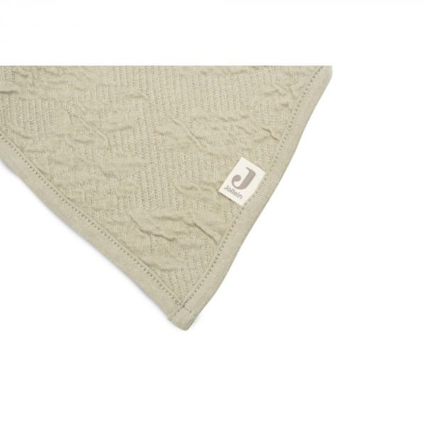 Lot de 2 bavoirs bandana Soft Waves Olive