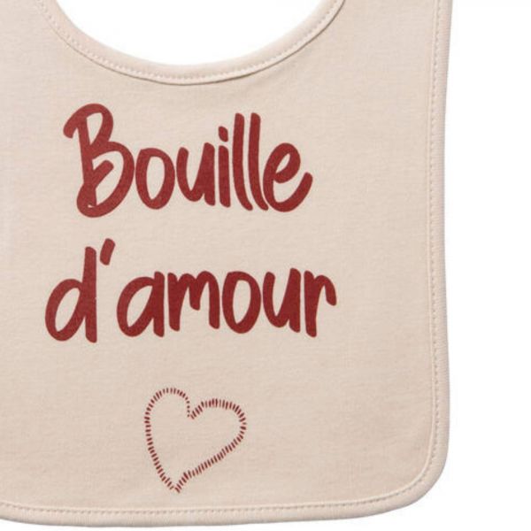 Bavoir bébé - Bouille D'amour