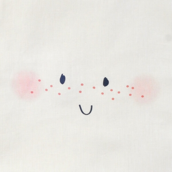 Bavoir Serviette Happy Face