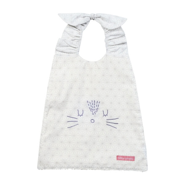 Bavoir Serviette Pompom