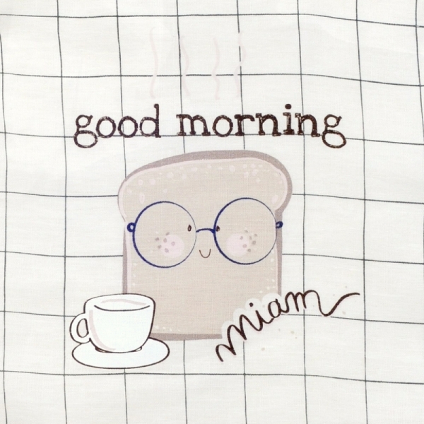 Bavoir Serviette Tartine