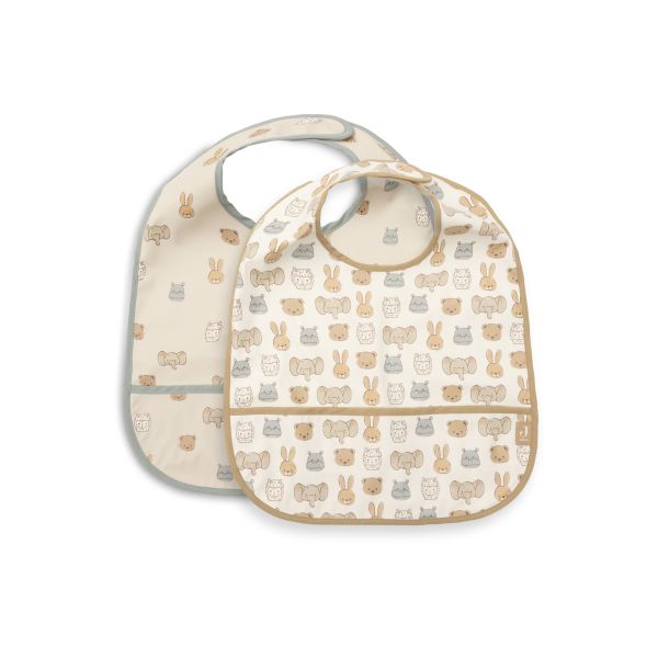 Lot de 2 bavoirs imperméables Jollies