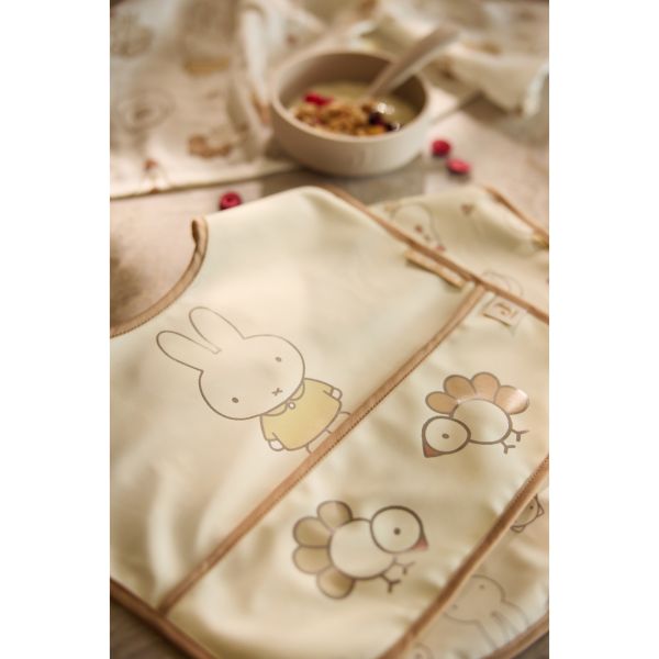 Lot de 2 bavoirs imperméables Miffy Family Farm