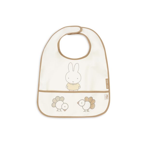 Lot de 2 bavoirs imperméables Miffy Family Farm