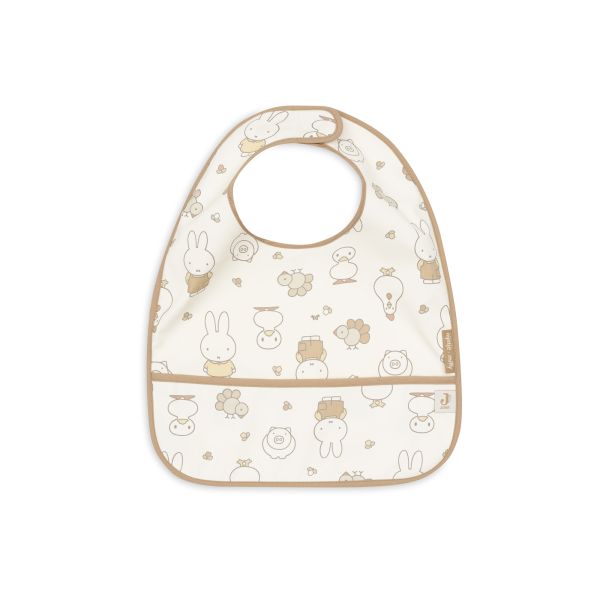 Lot de 2 bavoirs imperméables Miffy Family Farm