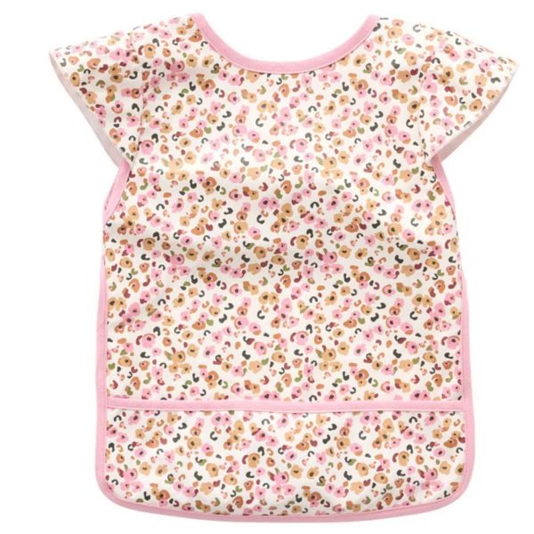 Bavoir imperméable léopard 6-24 mois