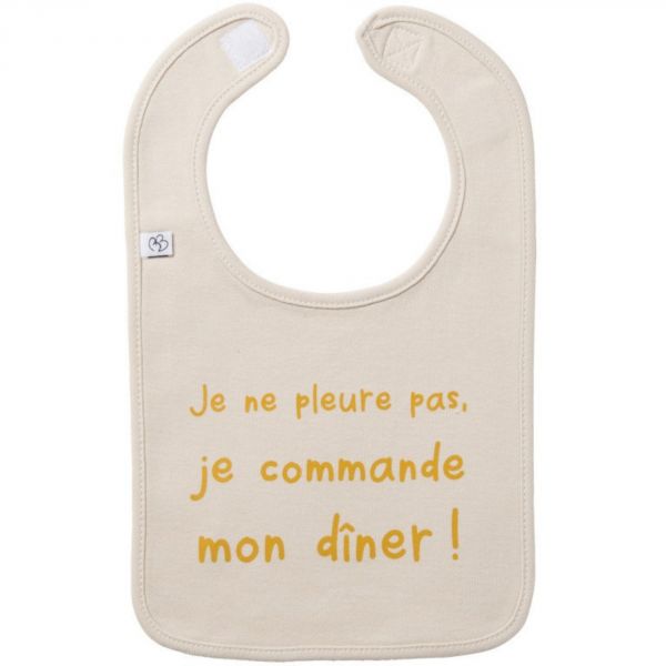 Bavoir bébé - Sable