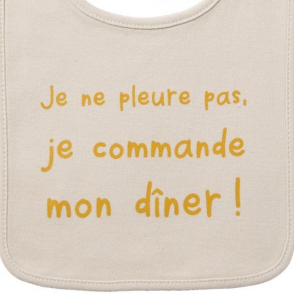 Bavoir bébé - Sable