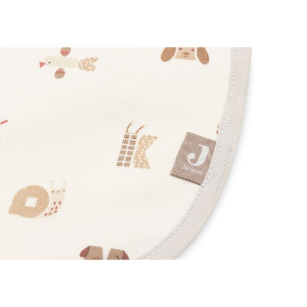 Lot de 5 bavoirs imperméables Animal Friends