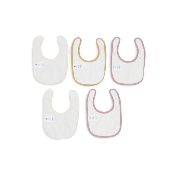 Lot de 5 bavoirs imperméables Flower Fairies