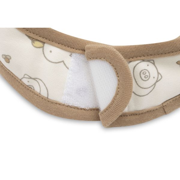 Lot de 5 bavoirs imperméables Miffy Family Farm