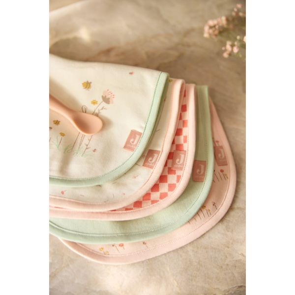 Lot de 5 bavoirs imperméables Pretty Picnic