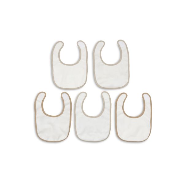 Lot de 5 bavoirs imperméables Woolly