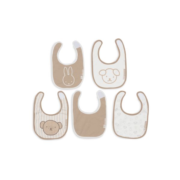 Lot de 5 bavoirs imperméables Miffy Heads
