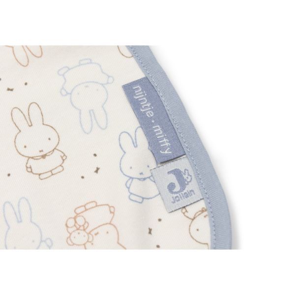 Lot de 5 bavoirs imperméables Miffy Moments - Cloudy Blue