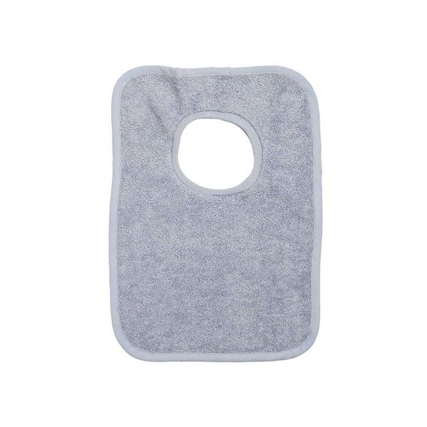 Bavoir passe tête Gris