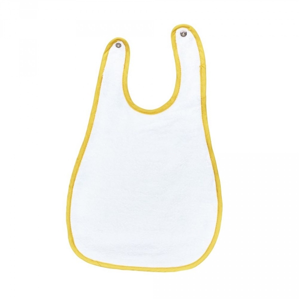 Bavoir plastifié Babyfan Jaune