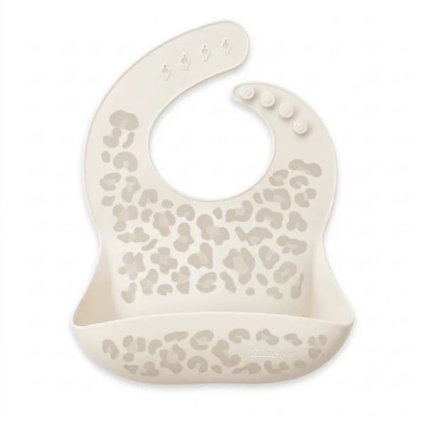 Bavoir en silicone avec récupérateur - Graouu Sand