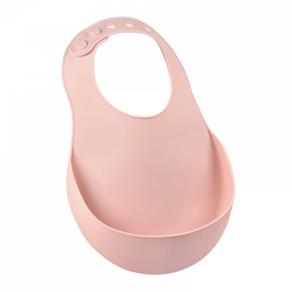 Bavoir en silicone Old Pink