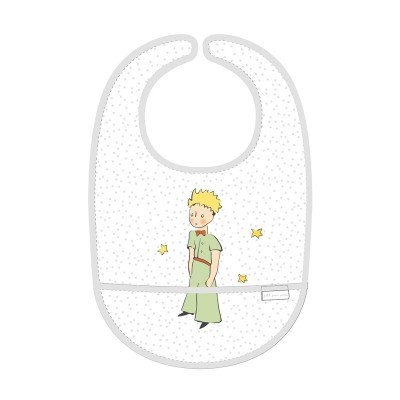 Bavoir toile cirée étoile Le petit prince