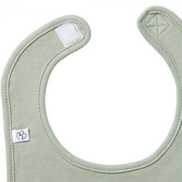 Bavoir bébé - Vert de gris
