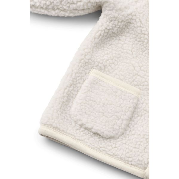 Veste bébé polaire douce à capuche Baylor Sandy 3 mois