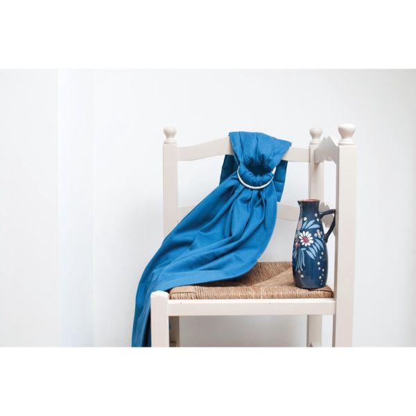 Écharpe de portage - Sling - Campanula blue