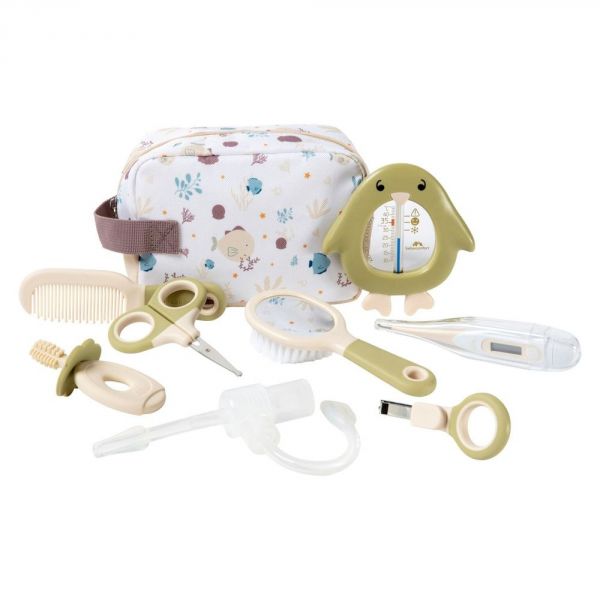 Trousse de soin bébé 8 accessoires Under Sea