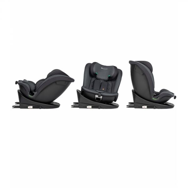 Siège auto EvoluFix pivotant 360° I-Size Tinted Black