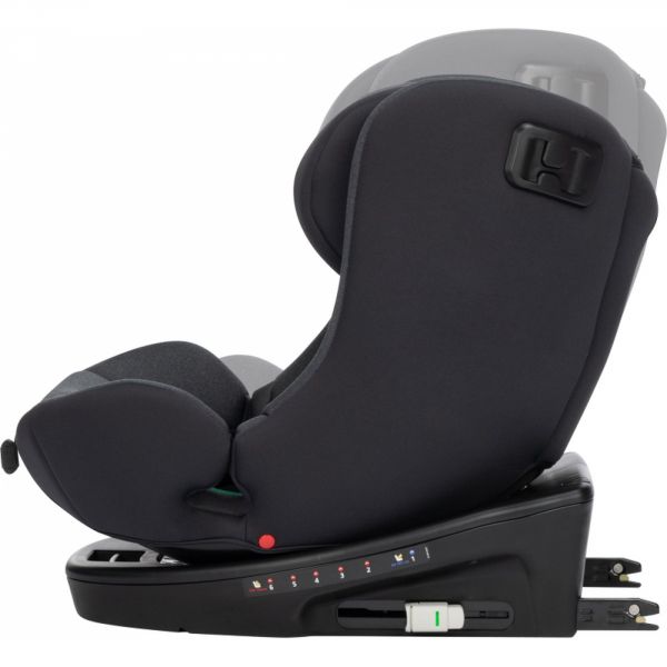 Siège auto Evolvefix pivotant 360° I-Size Tinted Black
