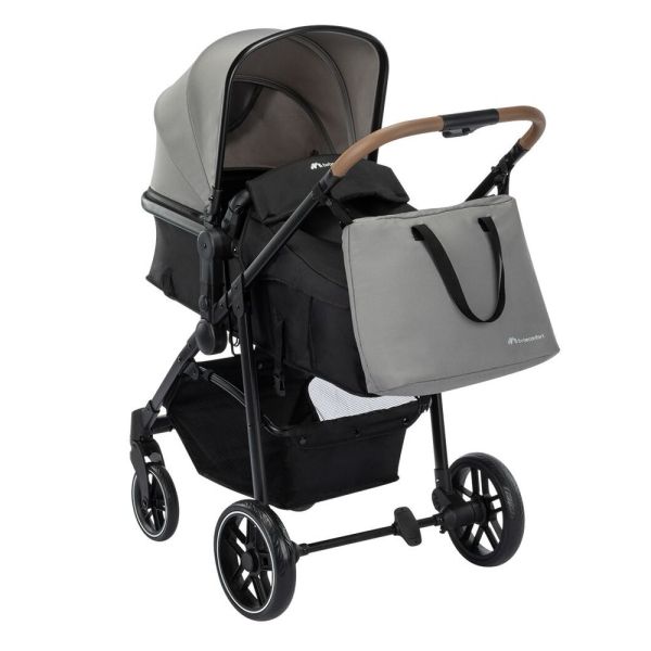 Poussette Trio Haze Luxe Tinted Grey