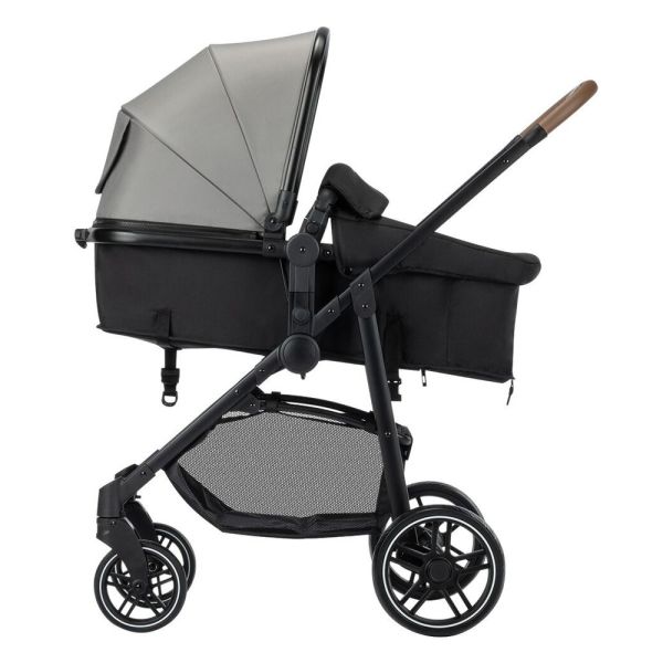 Poussette Trio Haze Luxe Tinted Grey