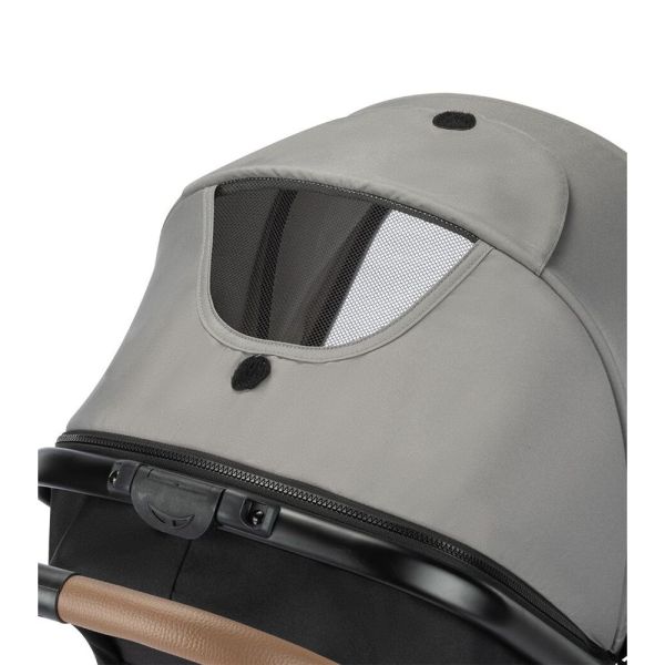 Poussette Trio Haze Luxe Tinted Grey