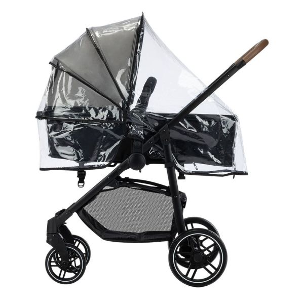 Poussette Trio Haze Luxe Tinted Grey