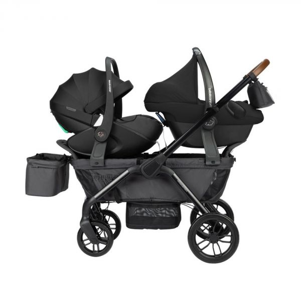 Poussette double Helios Mineral Graphite