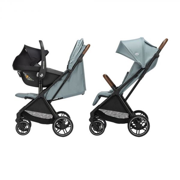 Poussette compacte Indra Mineral Blue