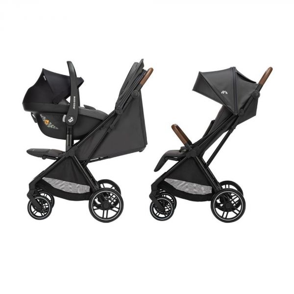 Poussette compacte Indra Mineral Graphite