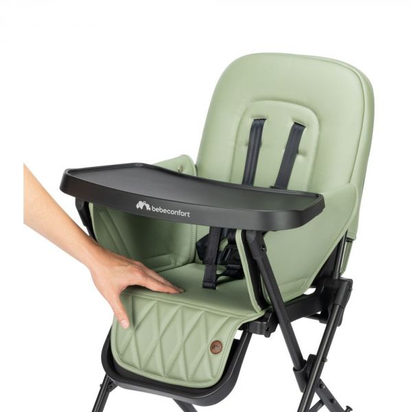 Chaise haute bébé Mallow Mineral Green