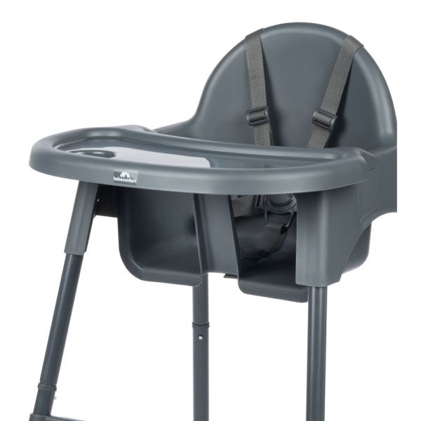 Chaise haute évolutive Meely Graphite