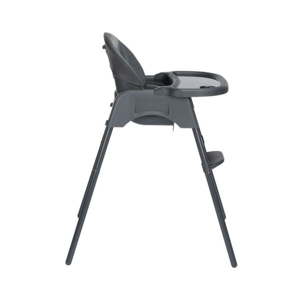 Chaise haute évolutive Meely Plus Tinted Graphite